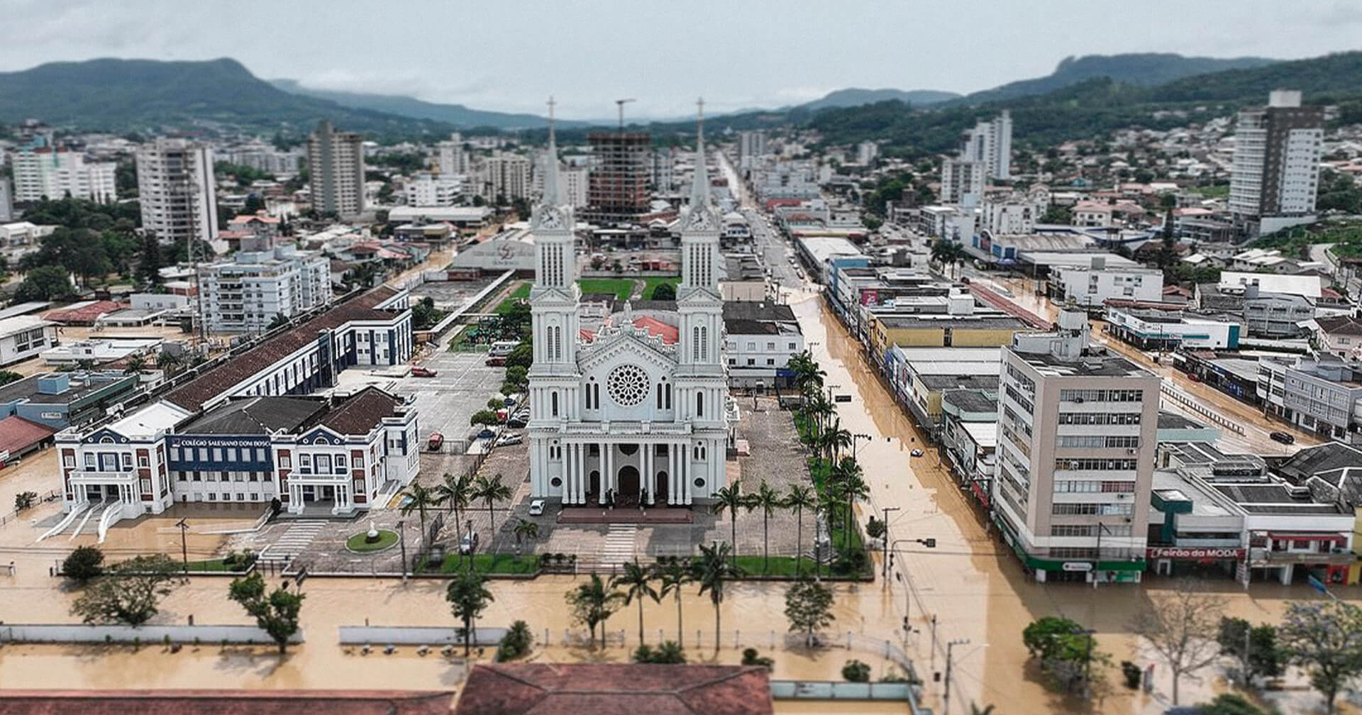 Enchente em Rio do Sul