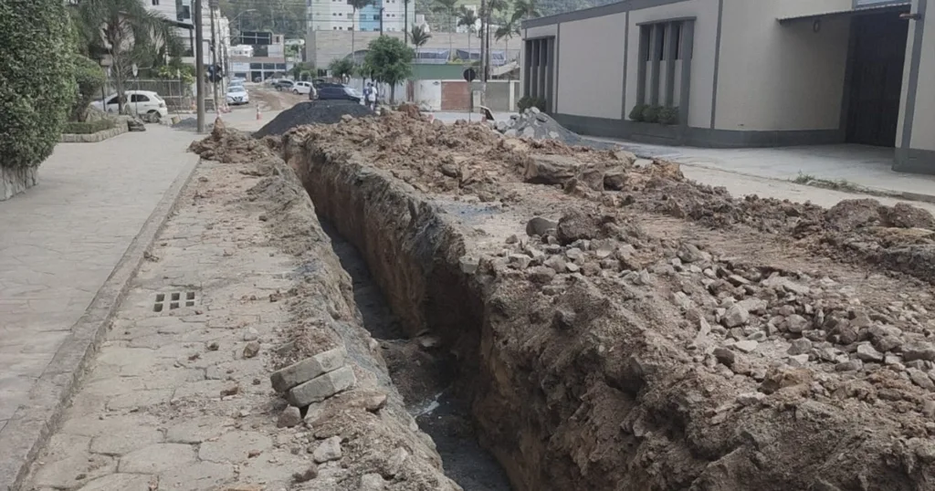 Rua Abraham Lincoln em Rio do Sul