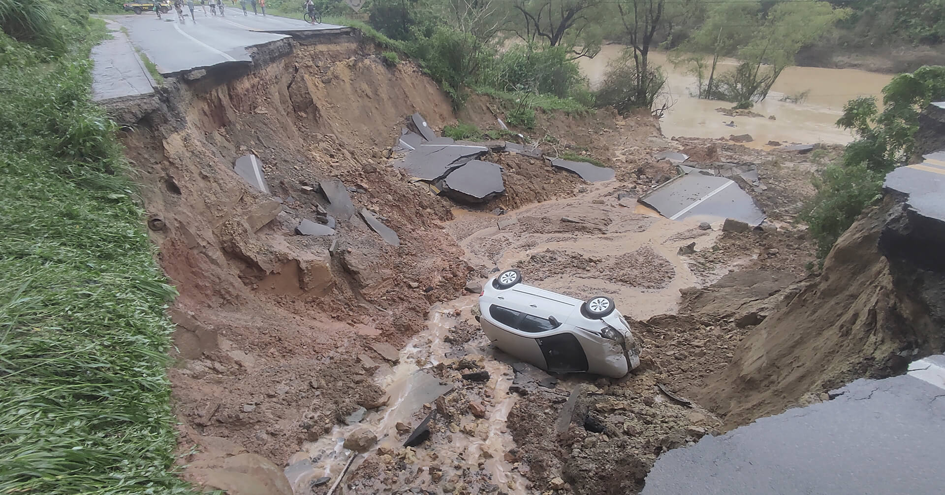 BR 470 interditada em Rio do Sul