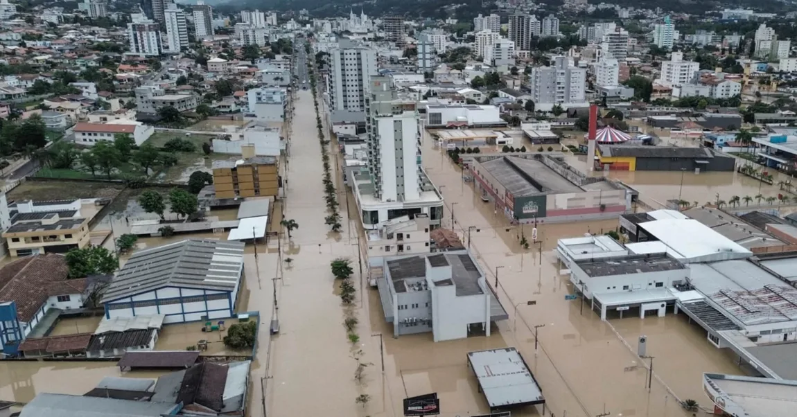 Enchente em Rio do Sul